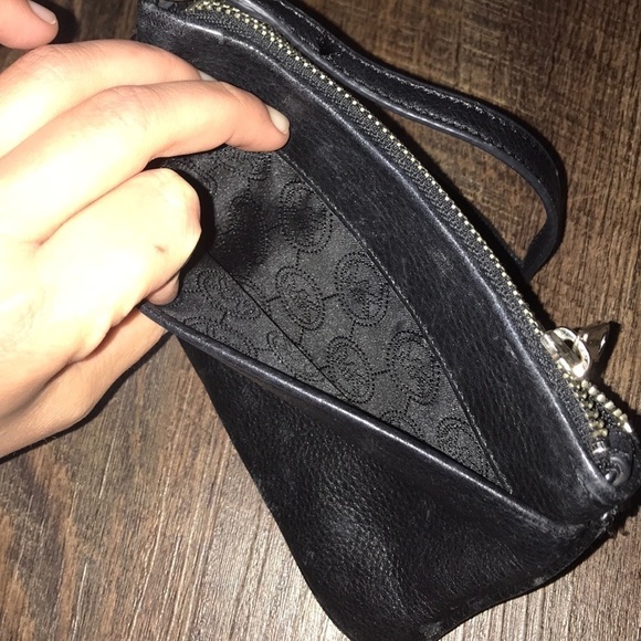 Michael Kors Sequins Leather Wristlet - Picture 5 of 10